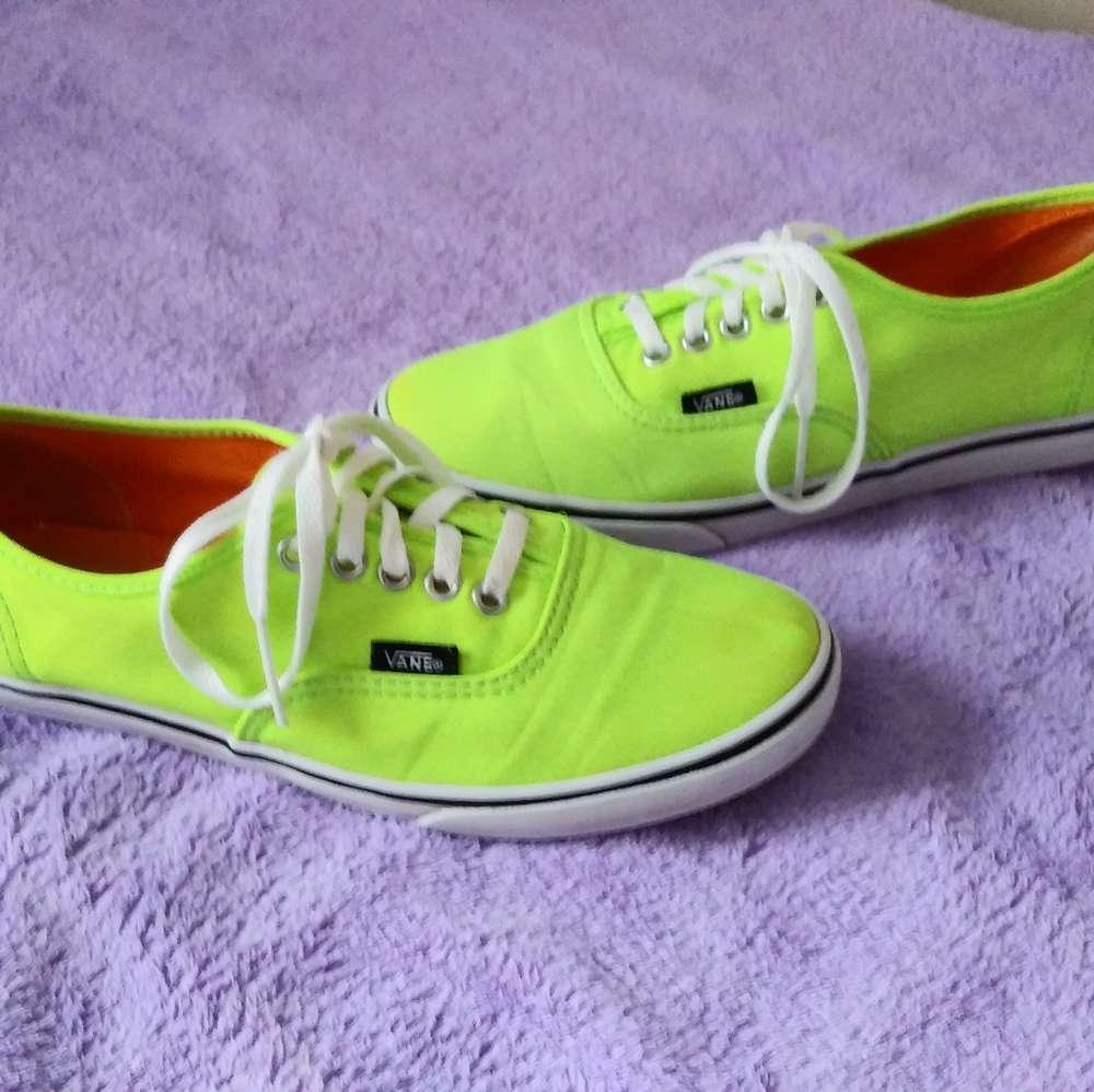 Neon Green Vans